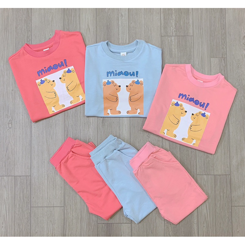 Set MilkMile thu đông Việt Nam xuất Hàn bé trai bé gái