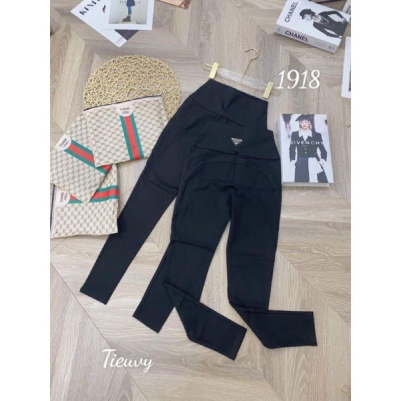 QUẦN LEGING MÌ HÀN MÃ 11 - PRD Ôm Gọn Màu Đen