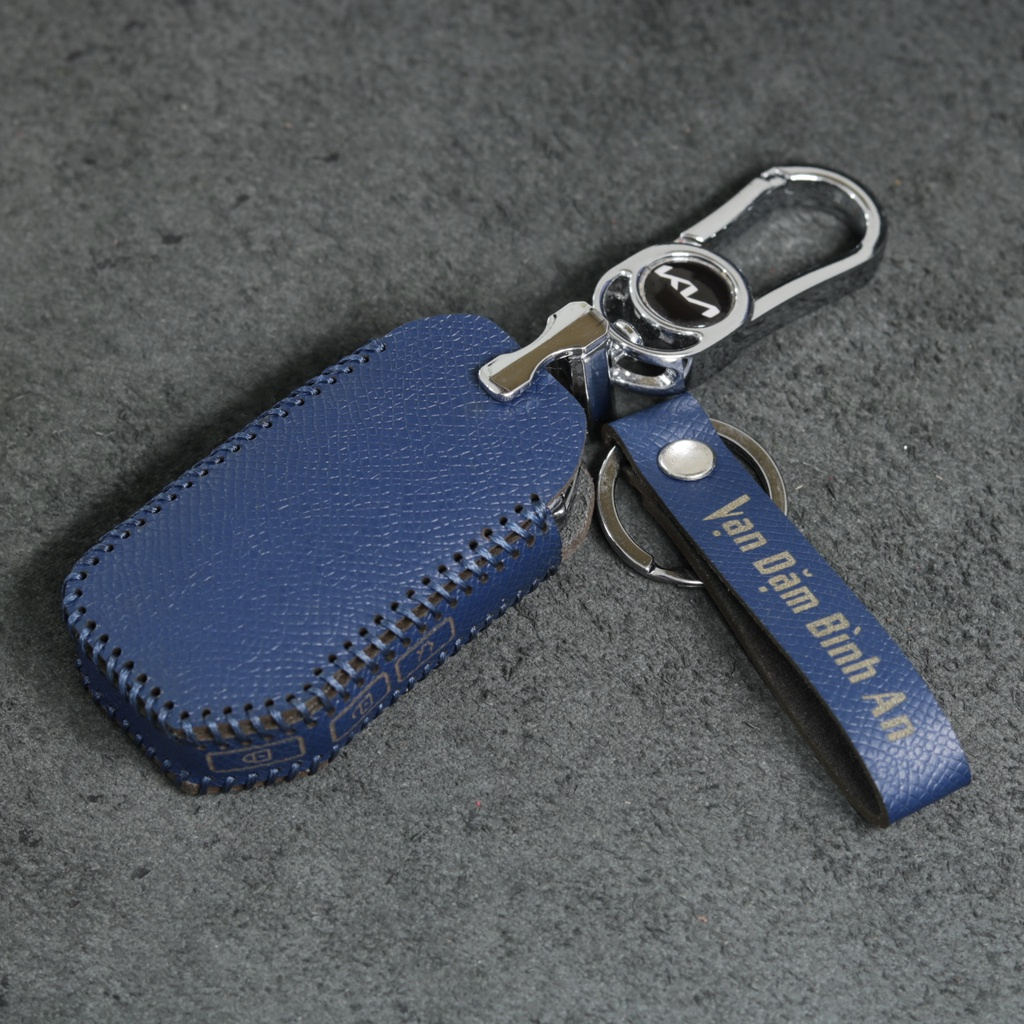 Bao da móc khoá bọc ốp chìa khoá xe ô tô KIA K3 2021 2023 Luxury, Premium, K5, New Sportage 2022, Sorento,cerato logomới