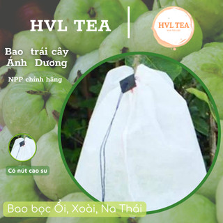 100 Túi Bọc Trái Cây Ổi, Bưởi, Xòa, Na... Thương Hiệu Ánh Dương, Chống Tia Cực Tím Sâu Bệnh - HVL TEA