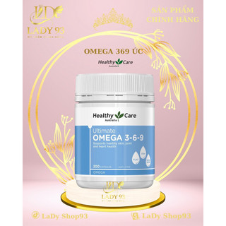 Omega 369 Của Healthy Care Úc 200 Viên (mẫu mới)