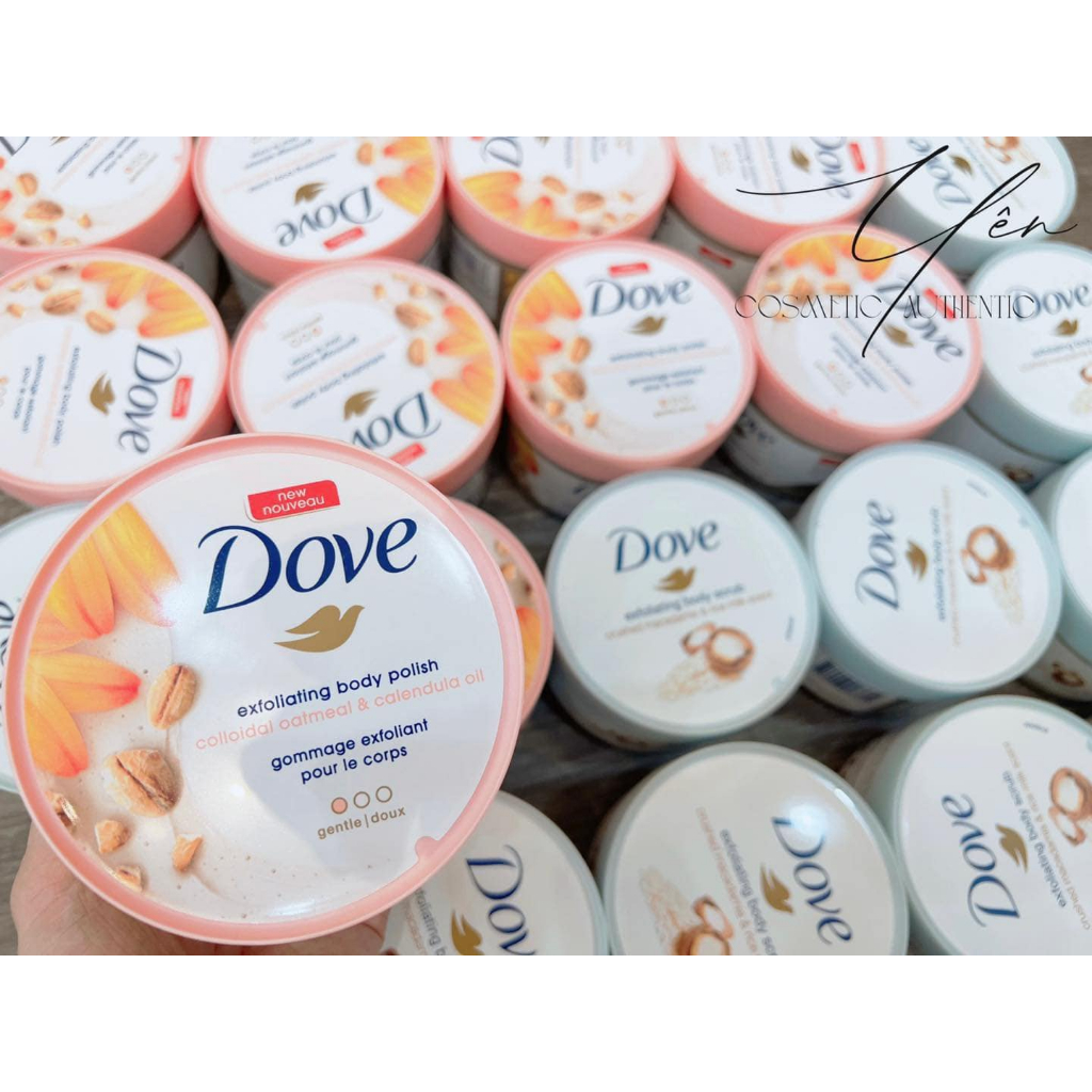 Kem Dove Giúp Tẩy Tế Bào Chết Chăm Sóc Da