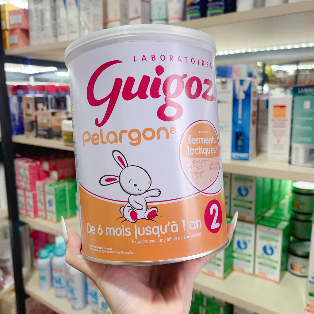 [Trả bill] Sữa dinh dưỡng Guigoz Pelargon 2 cho bé giai đoạn từ 6 – 12 tháng