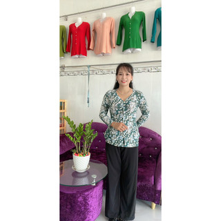 Áo Bà Ba thun lanh Lưới