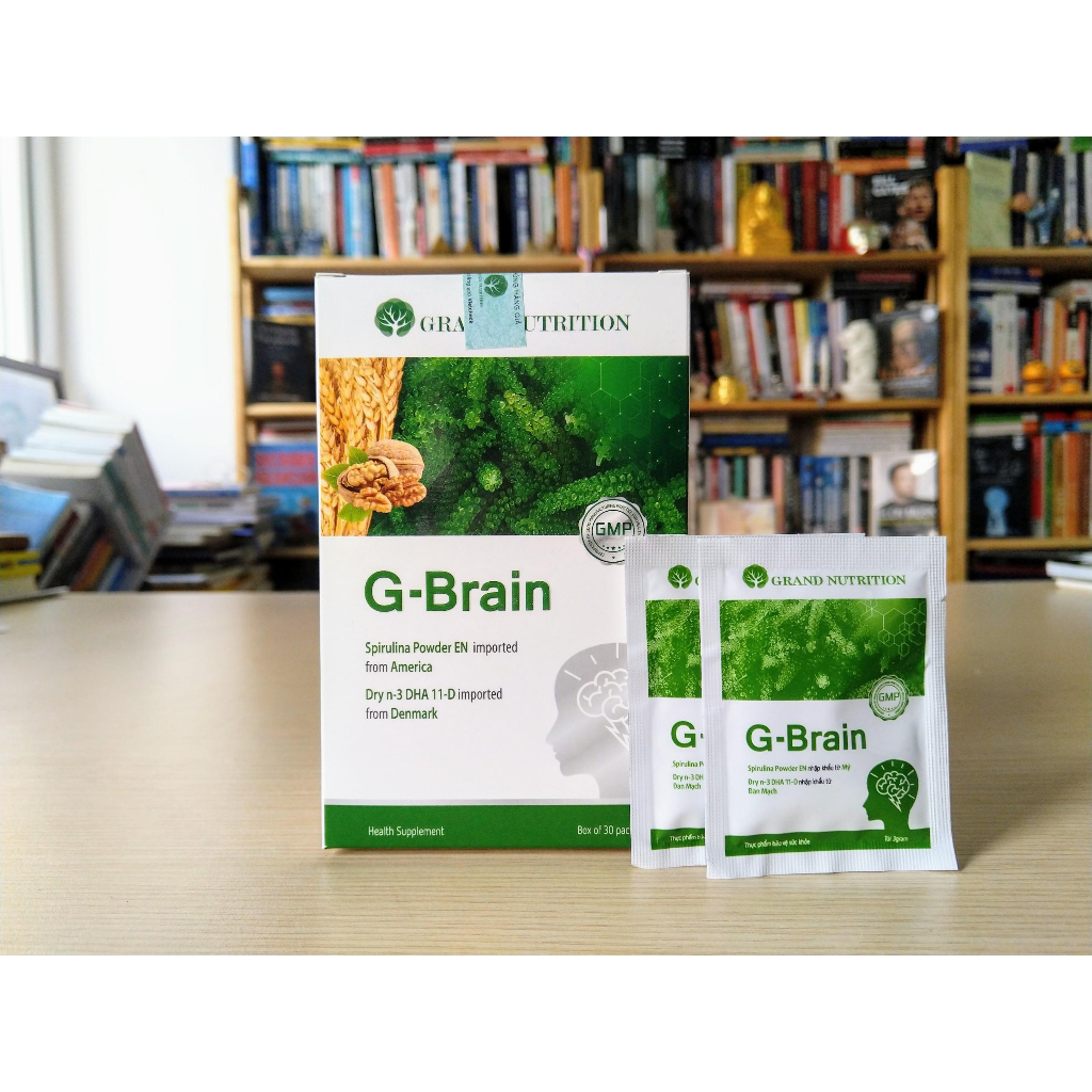CỐM PHÁT TRIỂN TRÍ NÃO G-BRAIN 1 GÓI LẺ DÙNG THỬ