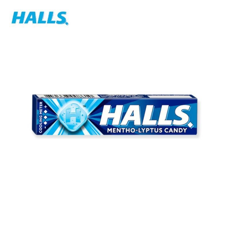 Combo 5 Thanh Kẹo Ngậm Halls Bạc Hà Gíup Thơm Miệng Nhập Khẩu Thái Lan
