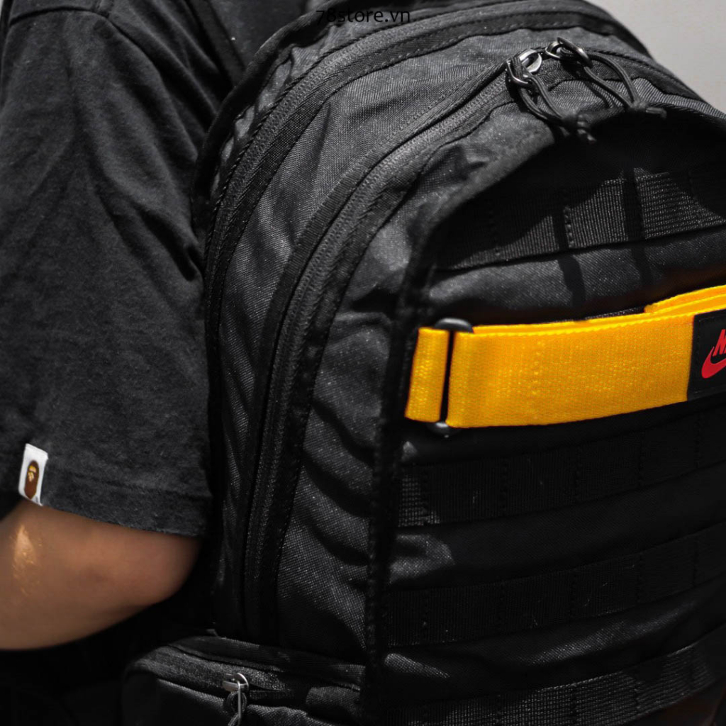 Balo RPM Sportswear Màu Đen Vàng Chính Hãng Bảo Hành Trọn Đời