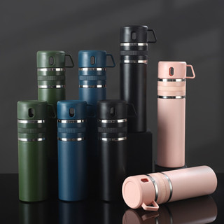 Bình Pha Trà giữ nhiệt 2 Lớp 700ml Kèm Ly Uống Trà Tiện Lợi Khả Năng giữ Nhiệt Cao, giữ nóng tới 16h, lạnh tới 24h