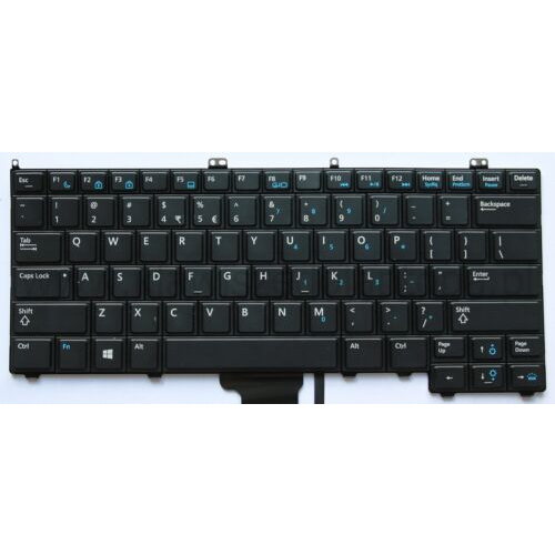 Bàn Phím Laptop Dell Latitude 12 14 E7240 E7440