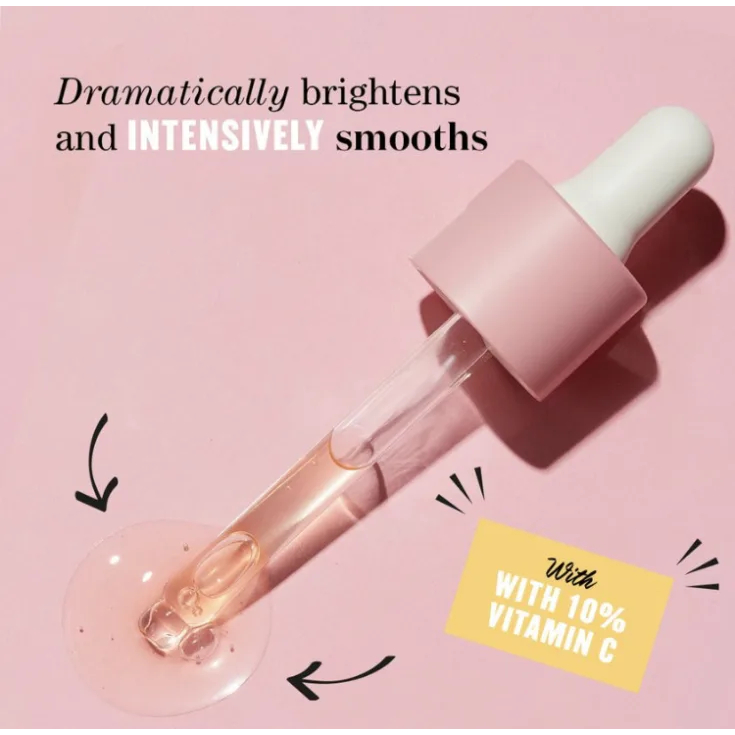 Serum vitC sáng da Soap & Glory Glow With It 10% Vitamin C Serum 25mL