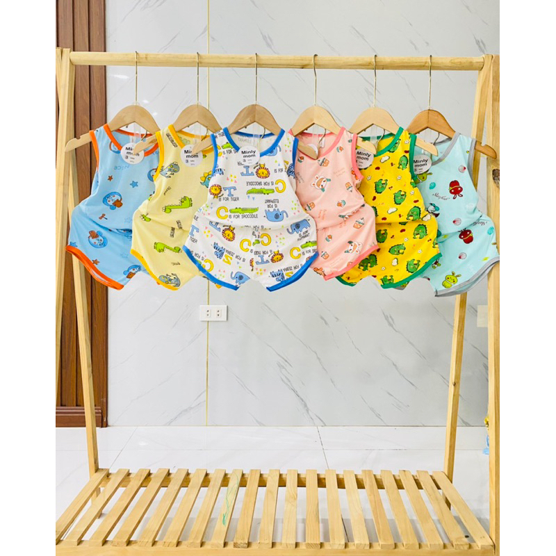 Bộ thun lạnh cho bé trai và bé gái 6 -17kg