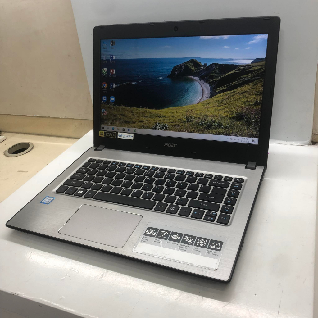 Máy Laptop Acer Aspire E5-476 Core I5 8250U, 4gb ram, 128gb ssd, Vga Intel UHD Graphics 620, 14 inch Full HD. Đẹp Rẻ