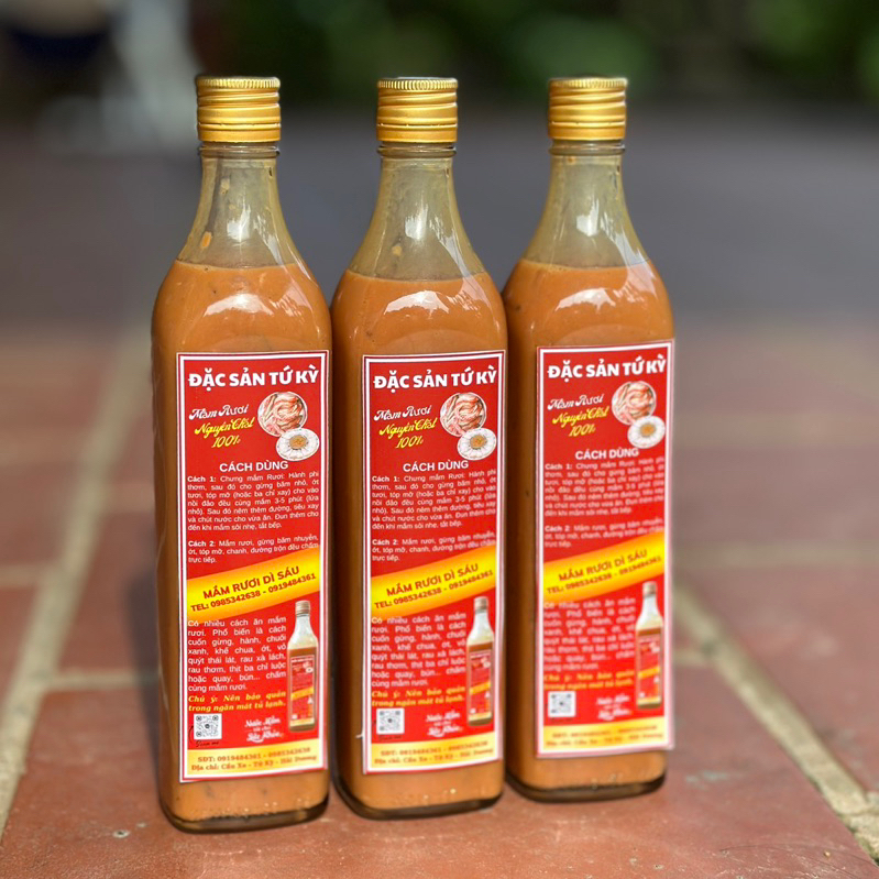 Mắm rươi Tứ Kỳ Thượng Hạng iTuky 500ml nguyên chất đặc sản