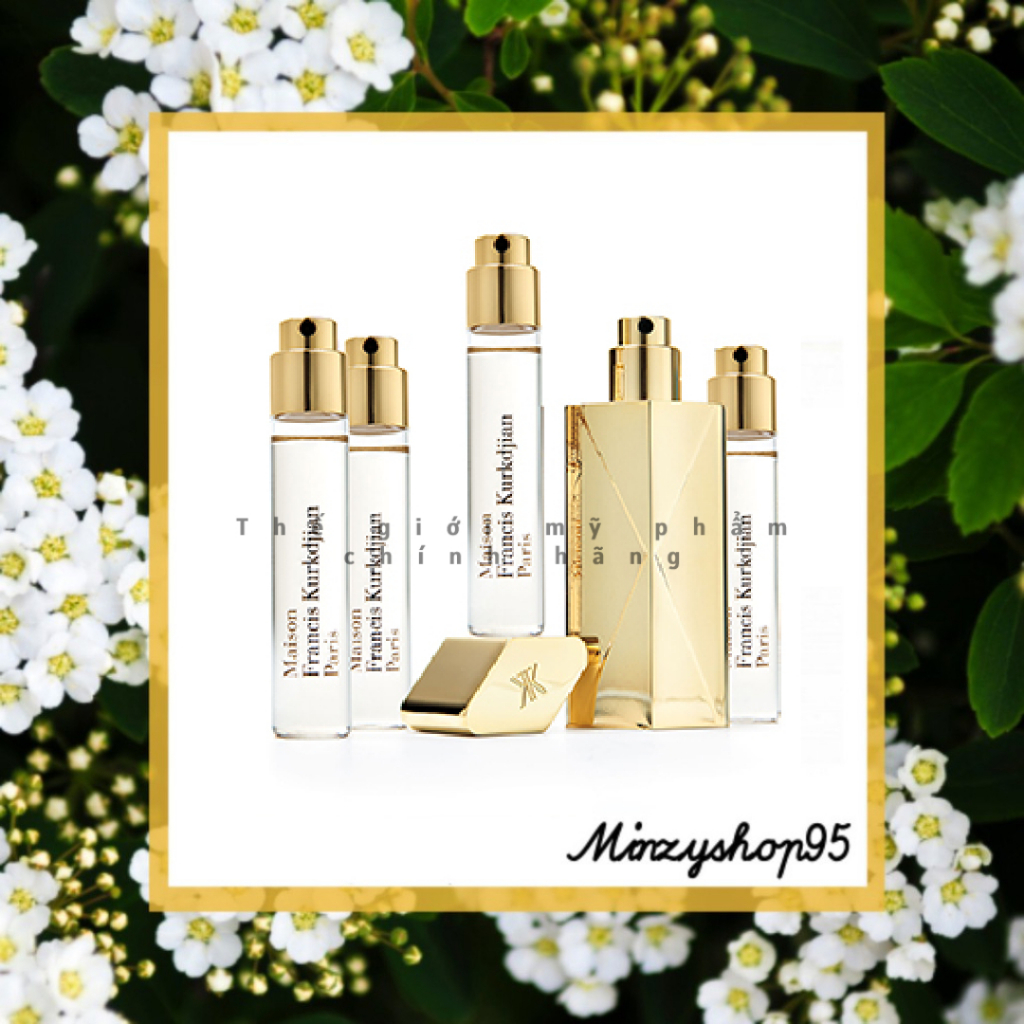 Nước Hoa Dung Tích 540 11ml Maison Francis Kurkdjian MFK (tách set)