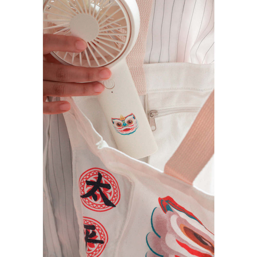 Bộ Quà Tiện Ích Học Tập và Giải Nhiệt - Bình An Trong Túi, Gió Mát Bên Tay