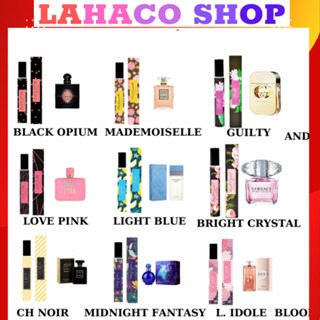 Love pink- tinh dầu nước hoa nữ dạng lăn thơm lâu, nước hoa nữ chính hãng mini 12ml Lahaco Shop