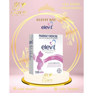 Elevit Úc - Vitamin Tổng Hợp cho bà Bầu 100 viên - Date 2023