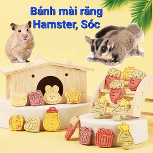 Bánh mài răng cho Hamster, Thỏ, Bọ, Rat, Dumbo...