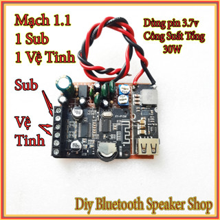 Mạch bluetooth 1.1 1.0 mini dùng pin 3.7v công suất 30w