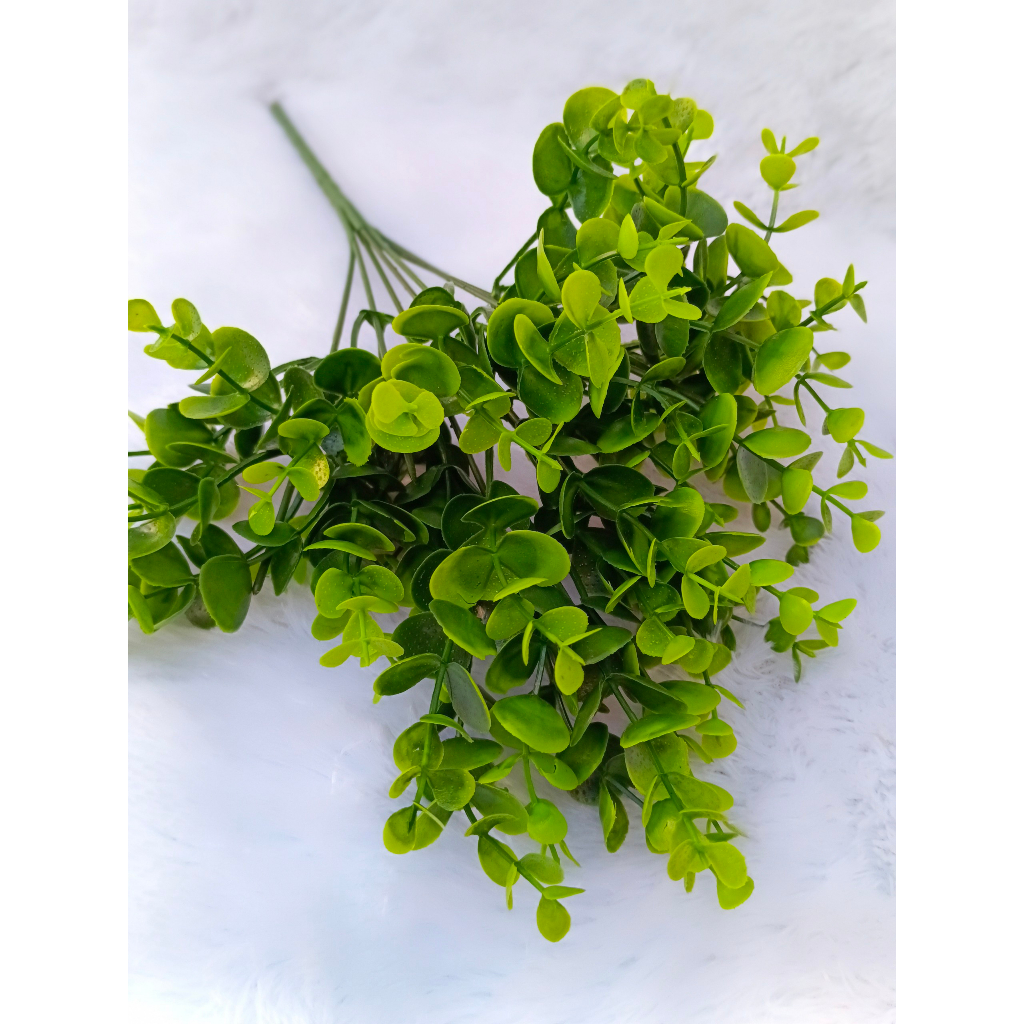 Cành hoa lá cỏ điểm táo VI086 , hoa giả trang trí