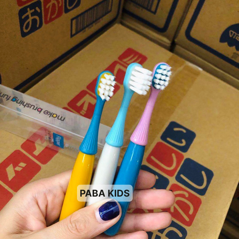 SET 3 bàn chải FLIPPER Kháng khuẩn cho bé 2-5 tuổi xuất chuẩn