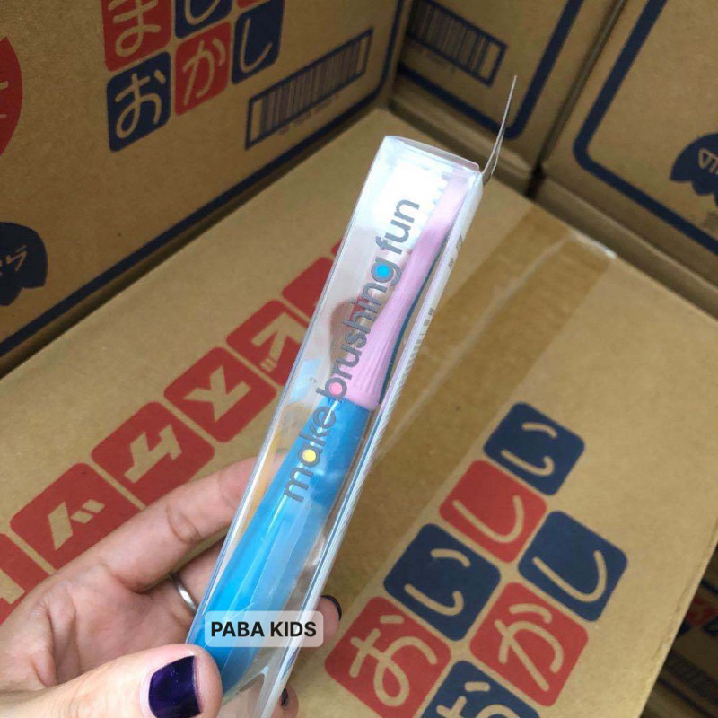 SET 3 bàn chải FLIPPER Kháng khuẩn cho bé 2-5 tuổi xuất chuẩn