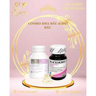 COMBO BẦU ÚC - DHA bầu, Sắt bầu (Date mới nhất) - Xuất xứ Úc