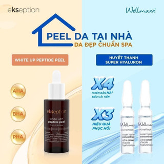 Chai 10ml Chiết ekseption peel - Pure Skin Peel White-Up Peptide Peel