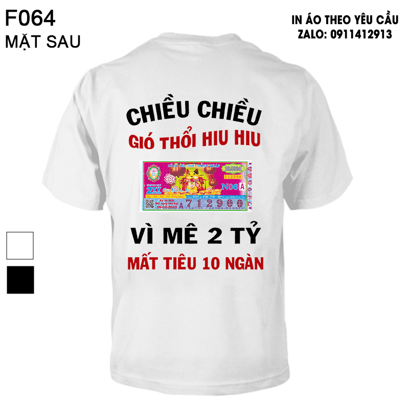 Áo thun in hình - Chiều chi.ề.u gió thổi h.i.u hiu vì mê 2 tỷ mất tiêu 10 ngàn