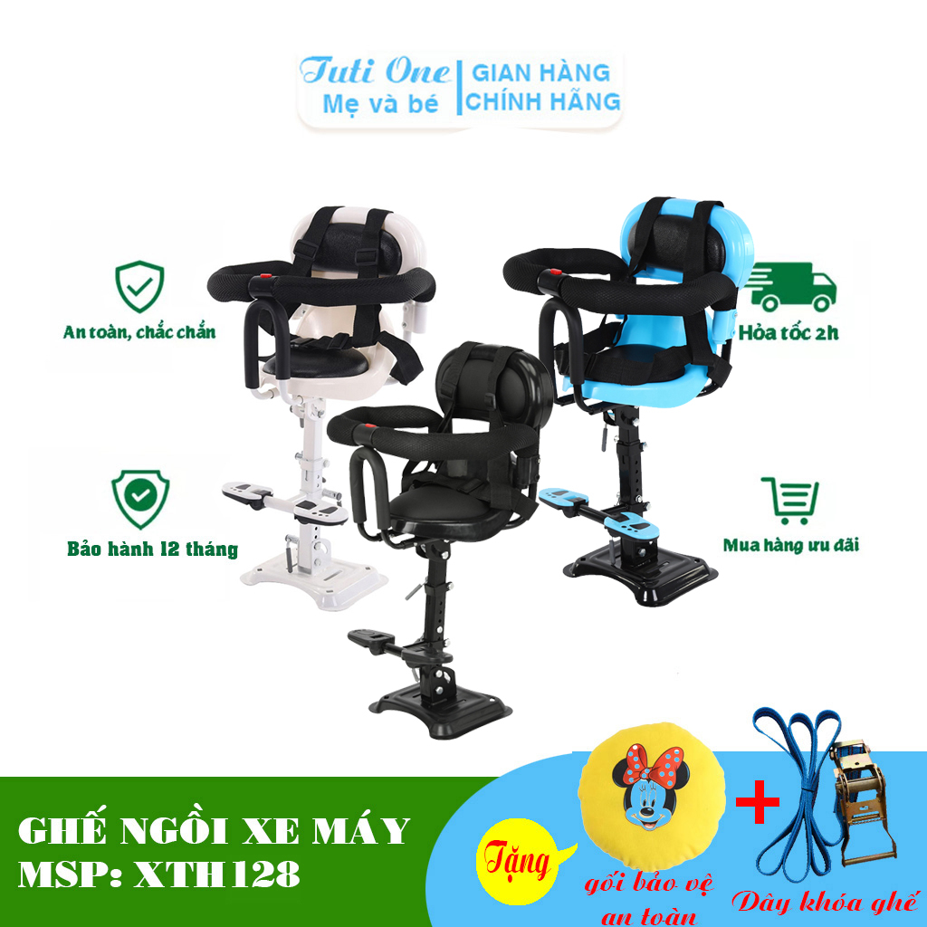 Ghế ngồi cho bé đi xe máy tay ga Lead, Vision, SH, SH mode, Liberty, Vespa