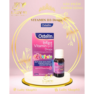 OSTELIN VITAMIN D3 DROPS 2.4ml dạng nhỏ giọt - Xuất xứ Úc