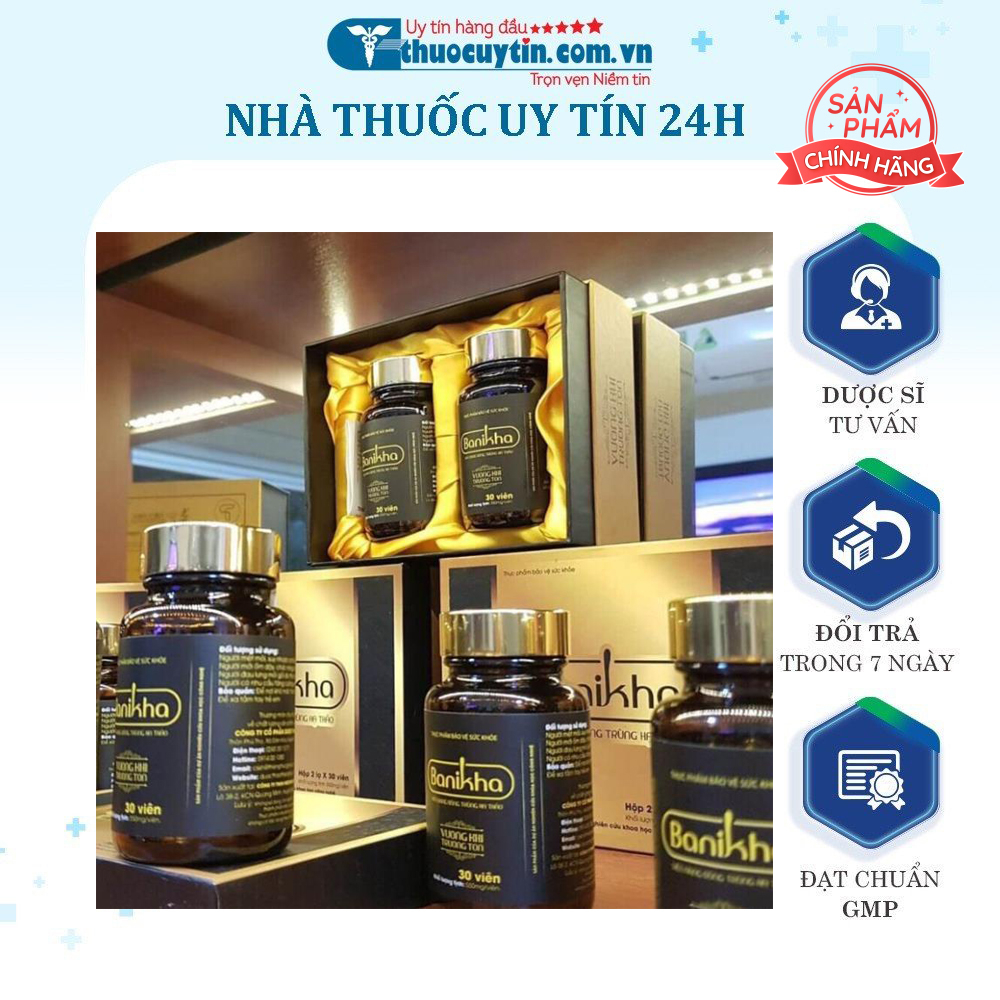 Đông Trùng Hạ Thảo Banikha  bồi bổ sức khỏe, tăng cường sinh lực