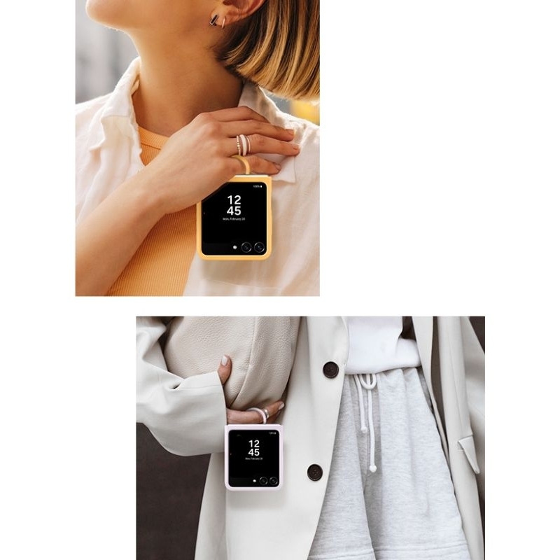 Ốp lưng Silicon Samsung Galaxy Z Flip 5  - Hàng chính hãng