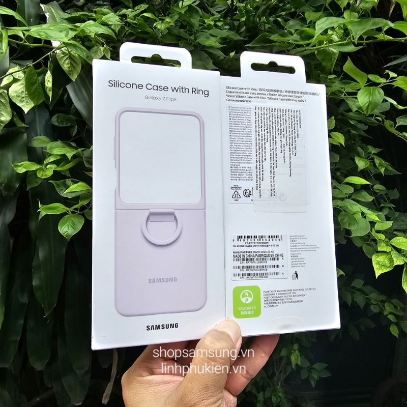 Ốp lưng Silicon Samsung Galaxy Z Flip 5  - Hàng chính hãng