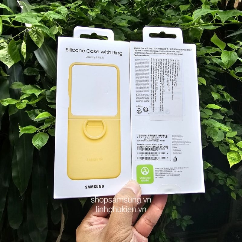 Ốp lưng Silicon Samsung Galaxy Z Flip 5  - Hàng chính hãng