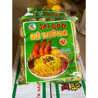Mì trứng Sài Gòn sợi nhỏ/lớn gói 500g