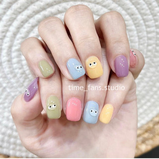 Nailbox Hely - Móng tay giả tráng gương 7 màu H o t t r e n d trang trí mắt kute gel nổi