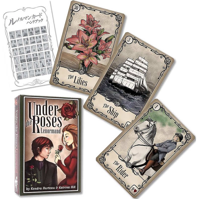 ❤️ Bộ bài Tarot Lenormand Under Roses bói tiên tri đã kha.i q.uang