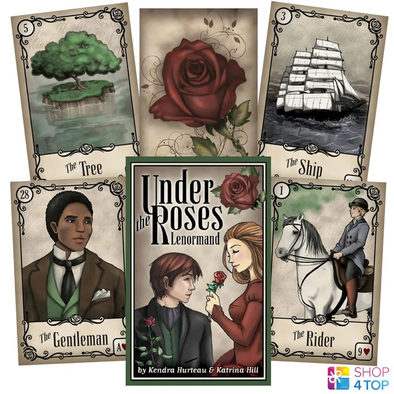 ❤️ Bộ bài Tarot Lenormand Under Roses bói tiên tri đã kha.i q.uang