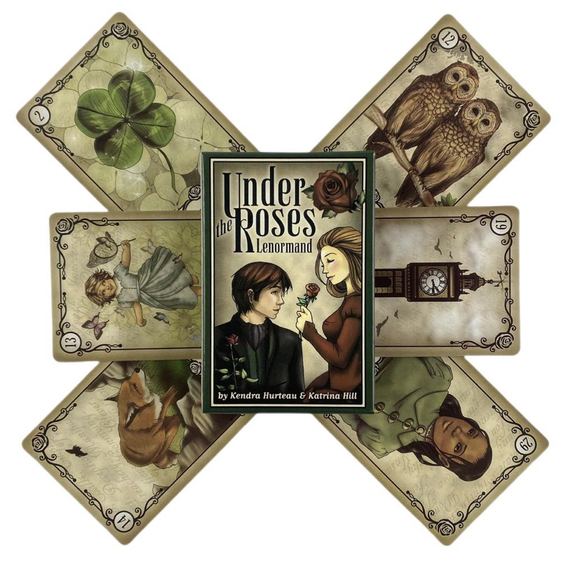❤️ Bộ bài Tarot Lenormand Under Roses bói tiên tri đã kha.i q.uang