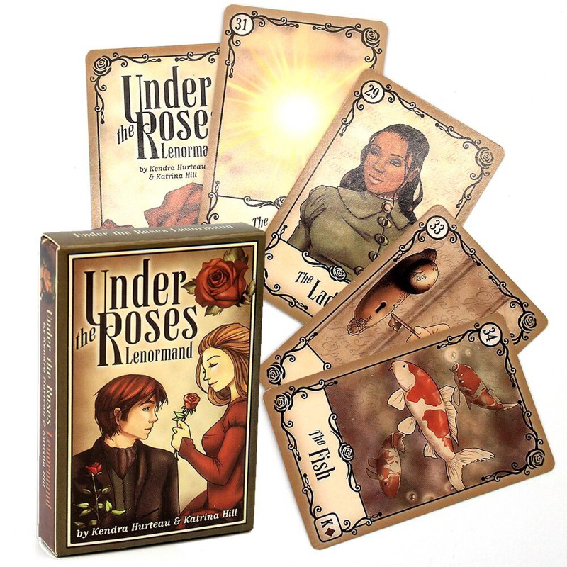 ❤️ Bộ bài Tarot Lenormand Under Roses bói tiên tri đã kha.i q.uang