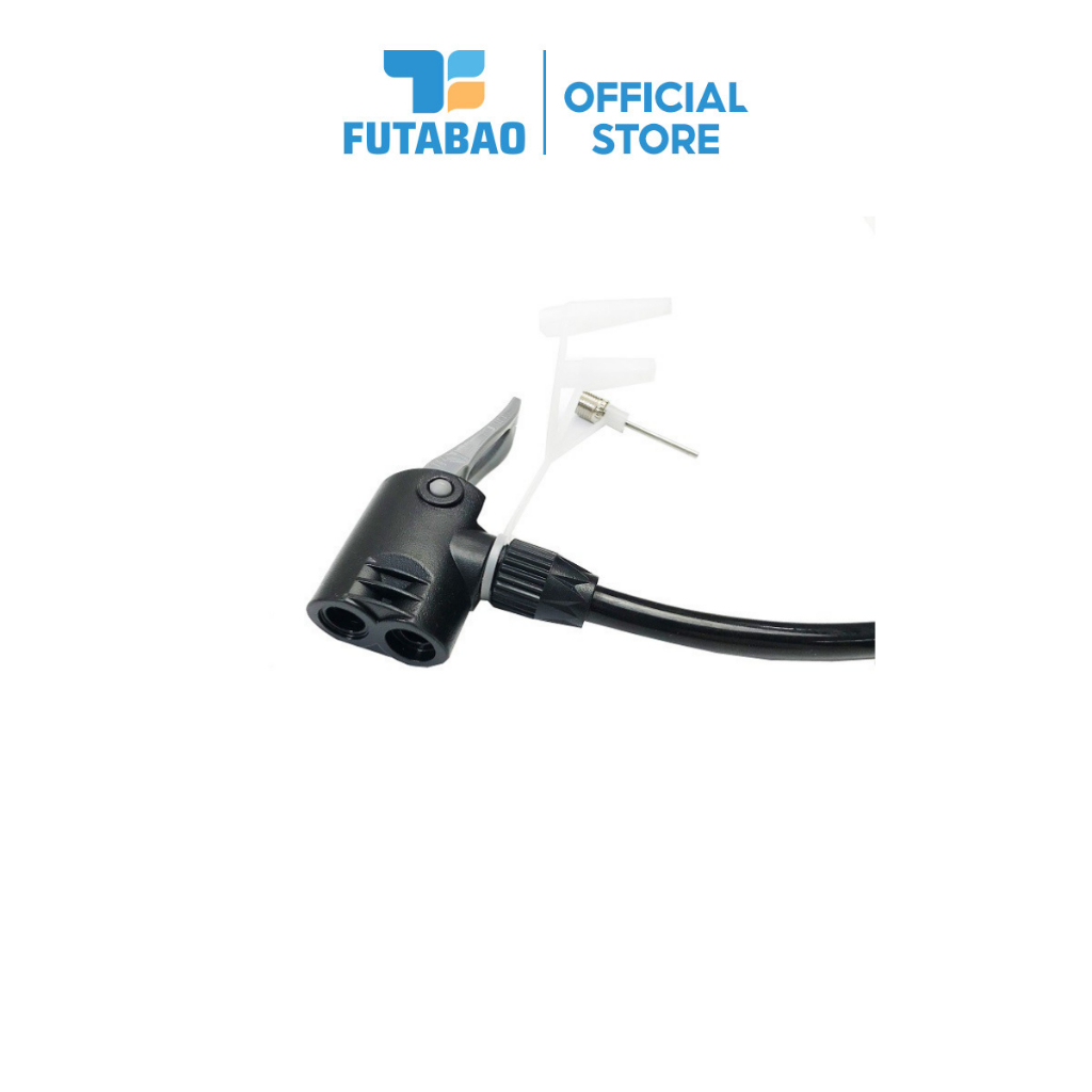 Bơm Đạp Chân Xe Đạp Xe Máy 2 Ống Xilanh Bền Đẹp Futabao