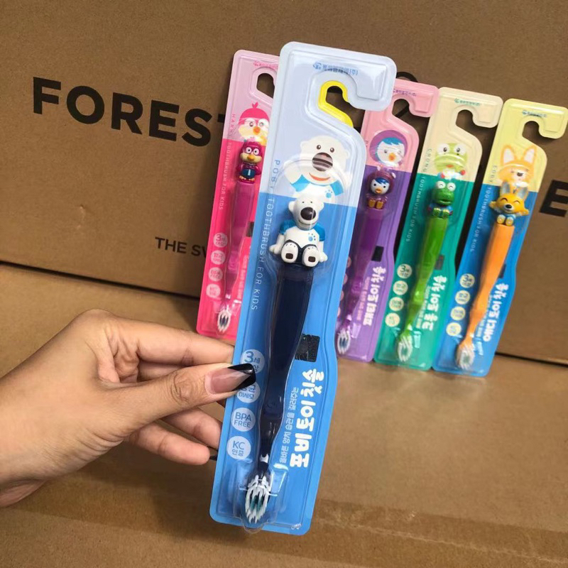 Bàn Chải Đánh Răng Cho Trẻ Em PORORO Toothbrush 1pc