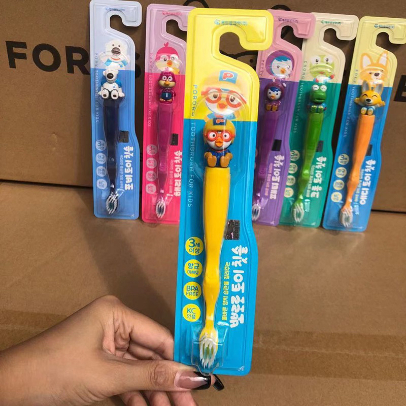 Bàn Chải Đánh Răng Cho Trẻ Em PORORO Toothbrush 1pc