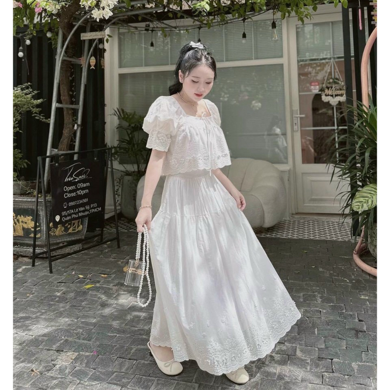 Váy Babydoll Caro Hồng, Đầm 2 Dây Tay Cánh Tiên Form Rộng Kiểu Dáng Đơn Giản Phong Cách Hàn Quốc Cho Nữ.