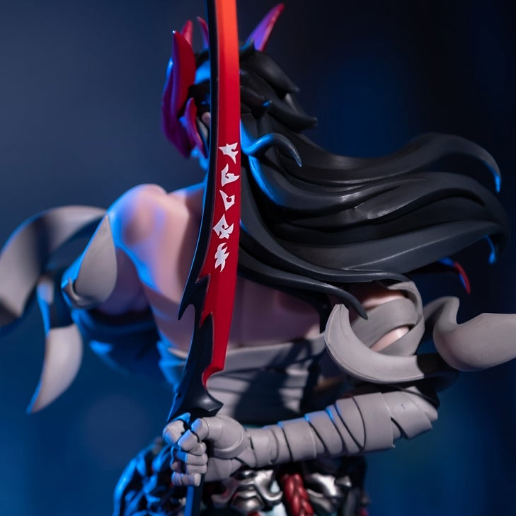 Mô hình LoL Yone Unlocked Statue 28cm Chính hãng Riot Games - Figure LMHT Liên Minh Huyền Thoại