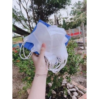 250 cái 5D mask kháng khuẩn Quai Co Giãn 4 chiều rộng rãi thoáng khí lọc mùi lọc bụi bẩn