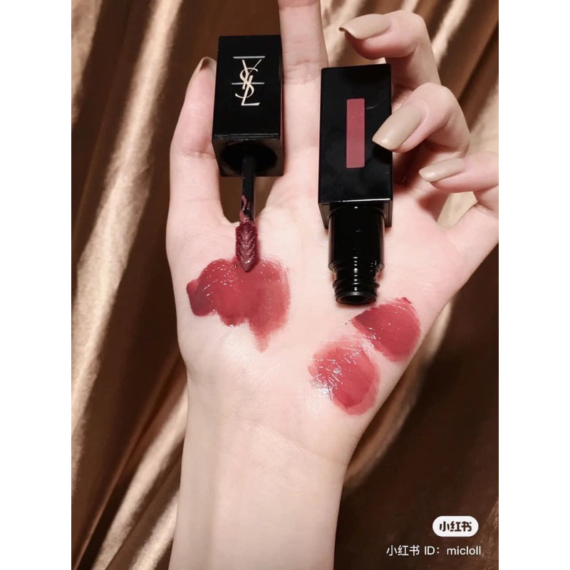 Pass son YSL Vinyl Lip Tint màu 407 Hồng Đất