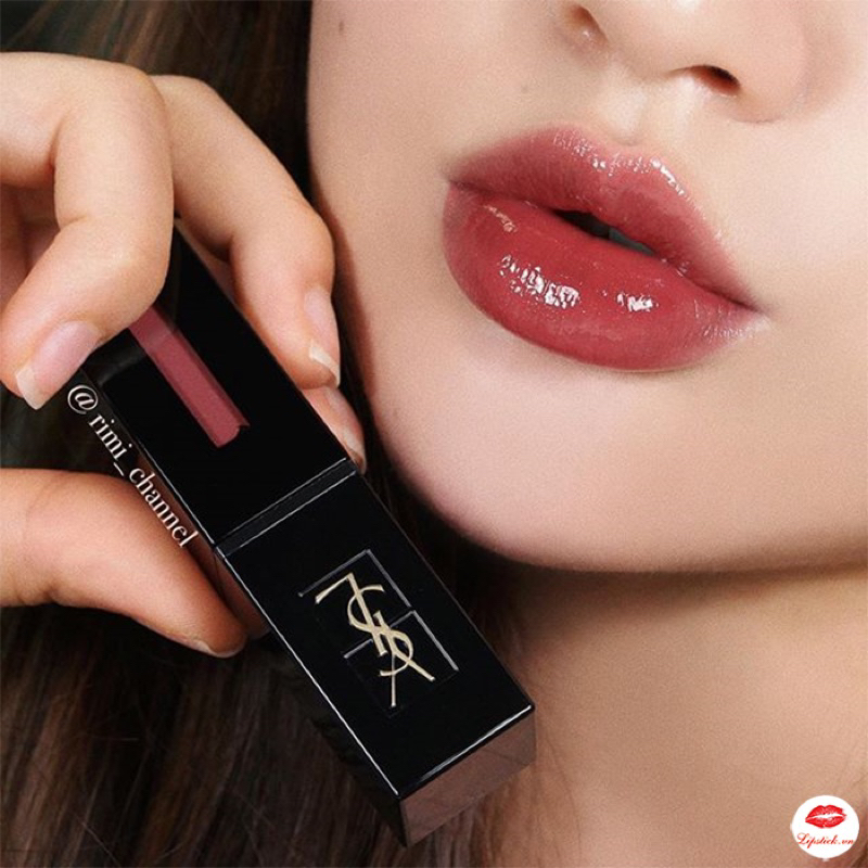 Pass son YSL Vinyl Lip Tint màu 407 Hồng Đất