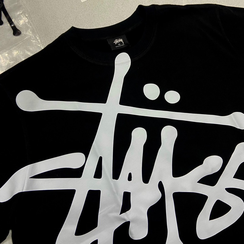 Áo Thun Unisex Stu:ssy Bản To - Chất Cotton - Đầy Đủ Tag